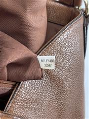 Coach Edie 33547 Saddle Brown Leather SHoulder Bag